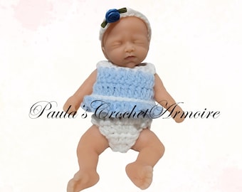 Ropa para muñeca de silicona de 7 pulgadas