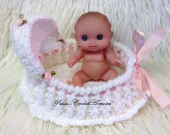 Bassinet for 5 inch doll