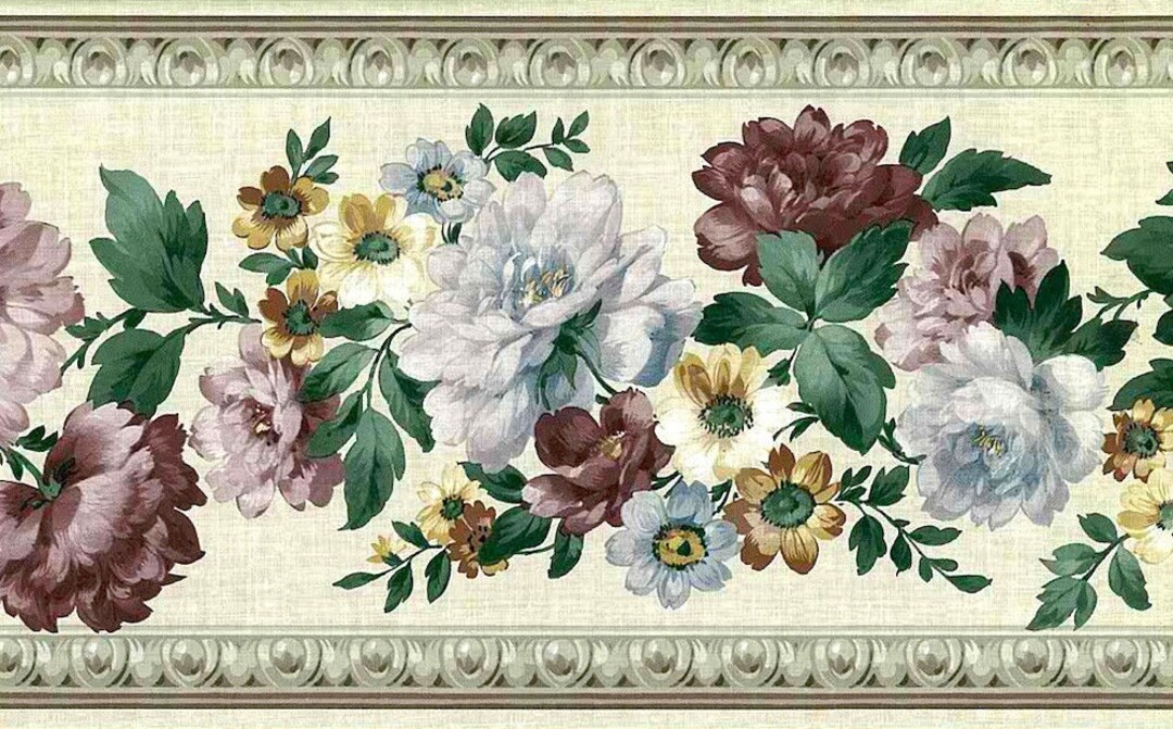 Lavender Wallpaper Border