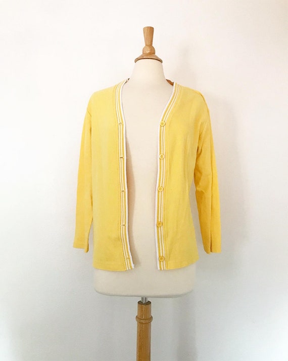 Vintage Yellow Sunshine Cardigan