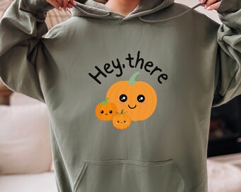 Leuke Pompoen Halloween Hoodie, Hoodies voor Vrouwen Trendy, Herfst Kleding Herfst Sweatshirt Pullover, Truien voor Vrouwen Leraren, Trendy Geschenken