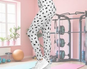 Black Cat Women's Casual Leggings