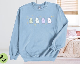 Magical Ghost Sweatshirt,Ghost Sweatshirt,Ghost Sweatshirt Gift,Cute Ghost Sweatshirt,Magical Sweatshirt,Trendy Halloween Apparel,Cute-Ghost