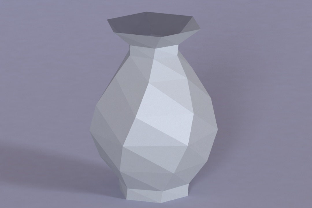 3d Vase Template