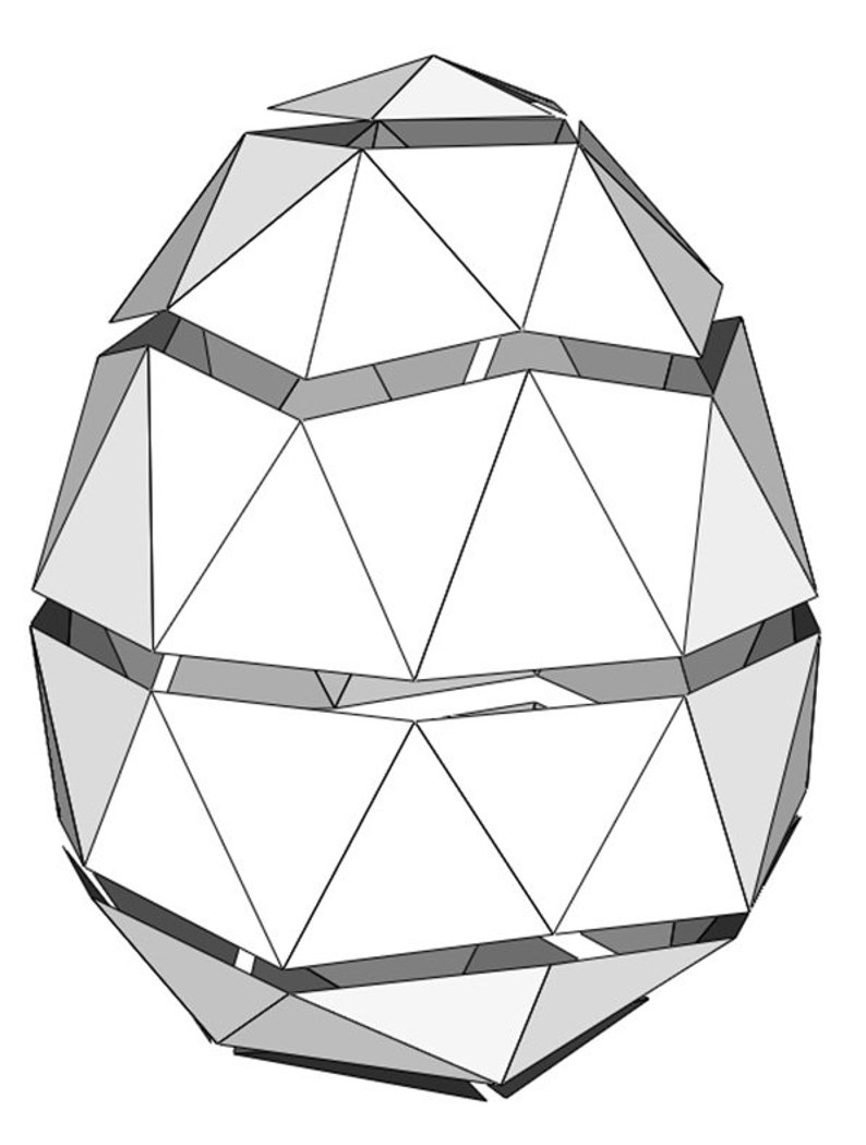  Printable 3d Paper Egg Template Get What You Need For Free