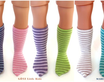 Doll clothes, 36 cm GÖTZ - STRIPED STOCKINGS, to select