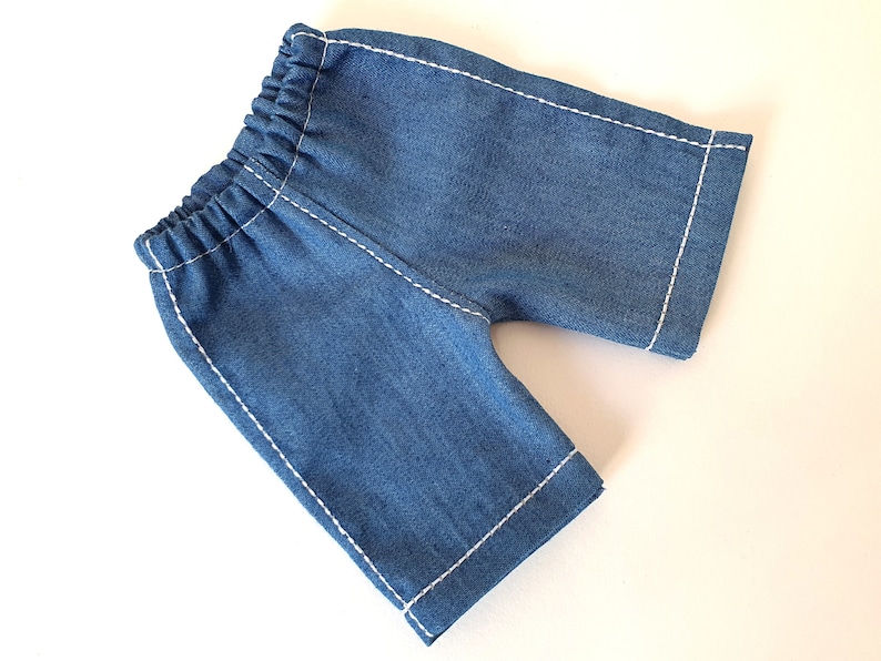 Doll clothes, 38 cm RRFF JEANS BASICS, to select SHORTS - LIGTH JEANS