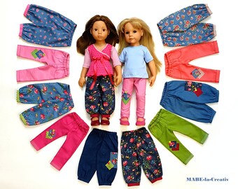 Doll clothes 50 cm GÖTZ, pants HANNAH, in a set to choose from