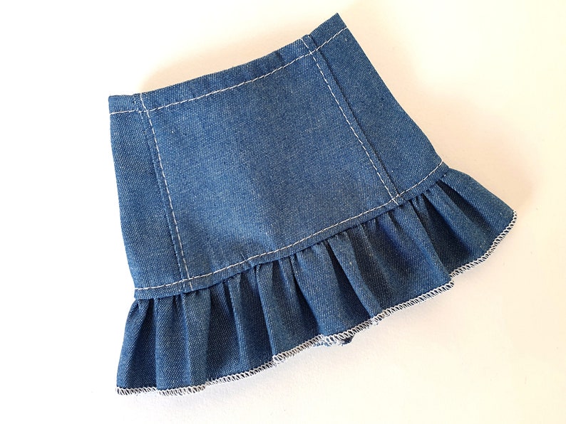Doll clothes, 38 cm RRFF JEANS BASICS, to select SKIRT - LIGTH JEANS