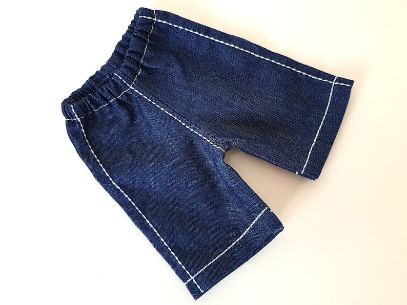 Doll clothes, 38 cm RRFF JEANS BASICS, to select SHORTS - DARK JEANS