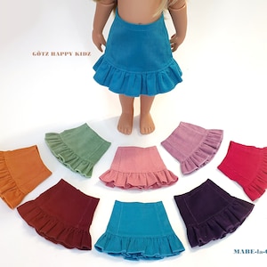 Doll clothes, 50 cm Götz CORD SKIRT, to select image 1