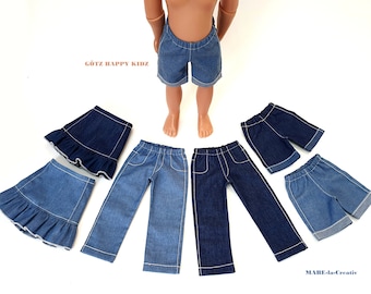 Doll clothes, 50 cm GÖTZ - JEANS BASICS, to select