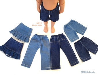 Doll clothes, 36 cm GÖTZ - JEANS BASICS, to select