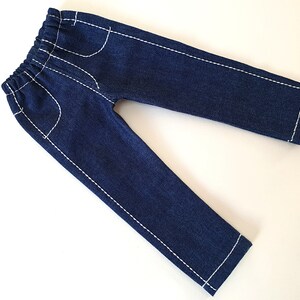 Doll clothes, 38 cm RRFF JEANS BASICS, to select PANTS - DARK JEANS