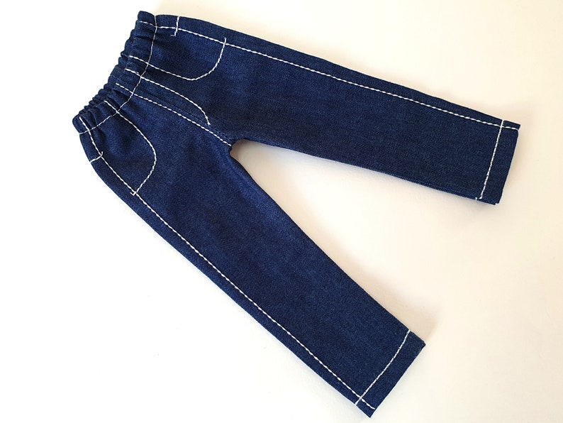 Doll clothes, 38 cm RRFF JEANS BASICS, to select PANTS - DARK JEANS