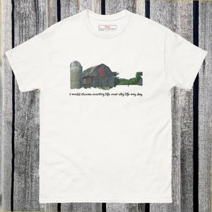 Unisex classic tee: Country Life