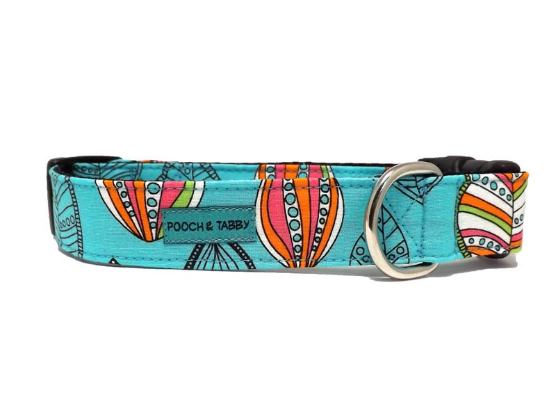 Free Spirit Bright Turquoise Dog Collar Available in 4 Etsy