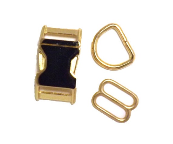 Brass dog collar hardware discount