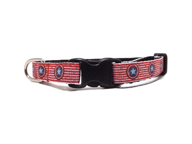 captain america cat collar