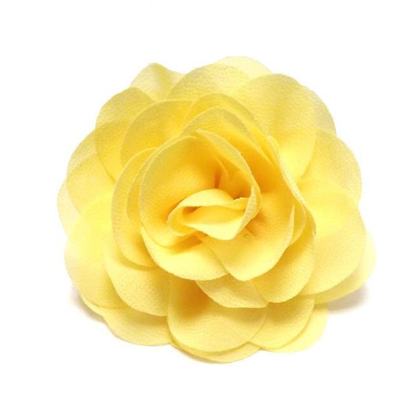 Fleur pour collier de chien rose épanouie | Collier de fleurs 27 couleurs