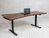 Live Edge Sit Stand Desks (Electric)