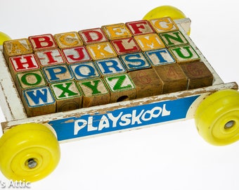 playskool wagon