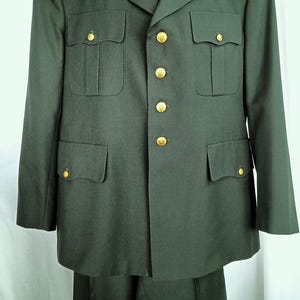 old army green dress uniform Vintage U.S ARMY Dress Green Uniform (Read)
