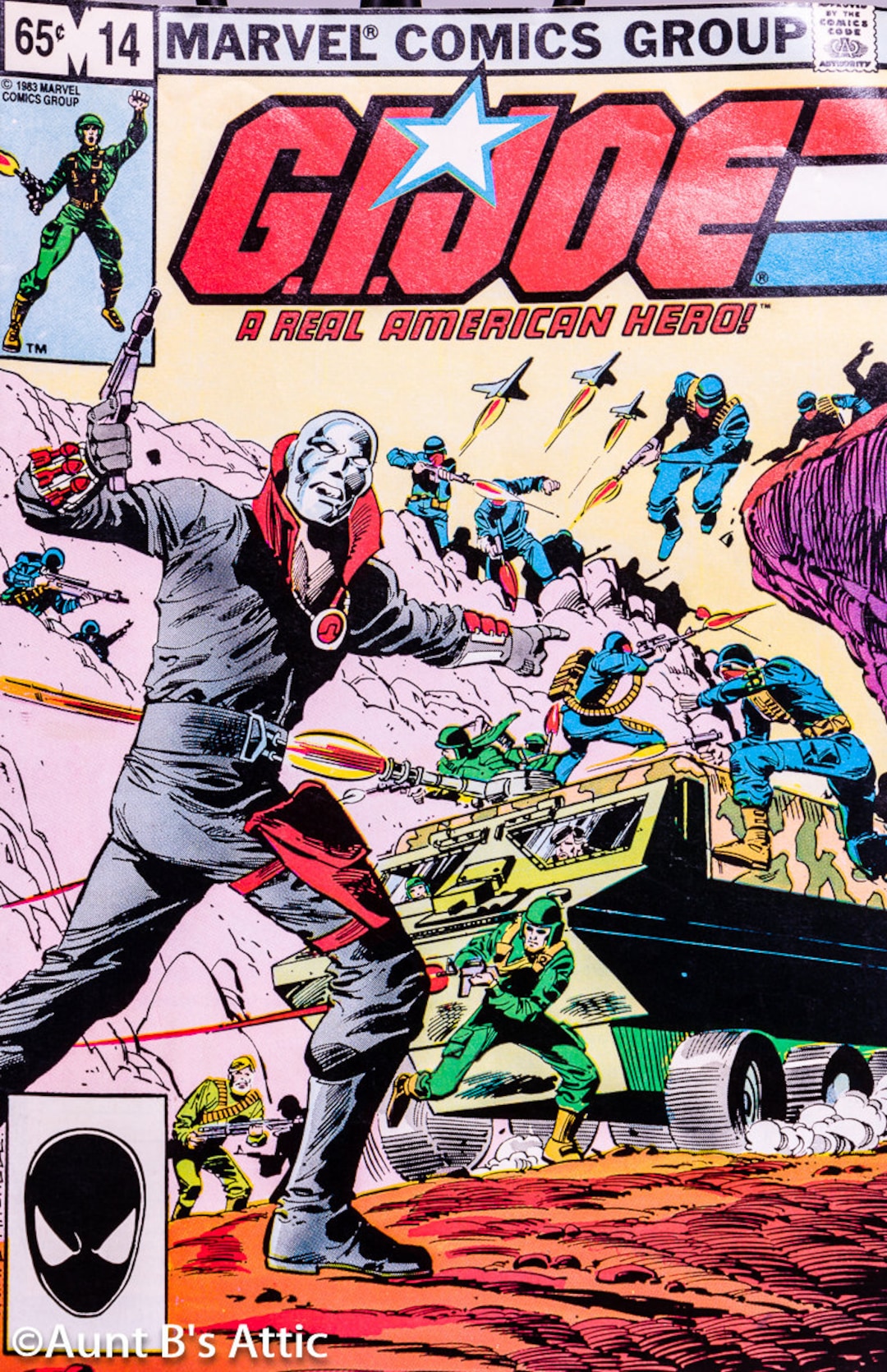 ヴィンテージ 80 年代 マーベル G.I. ジョー コミック ブロンズ エイジ