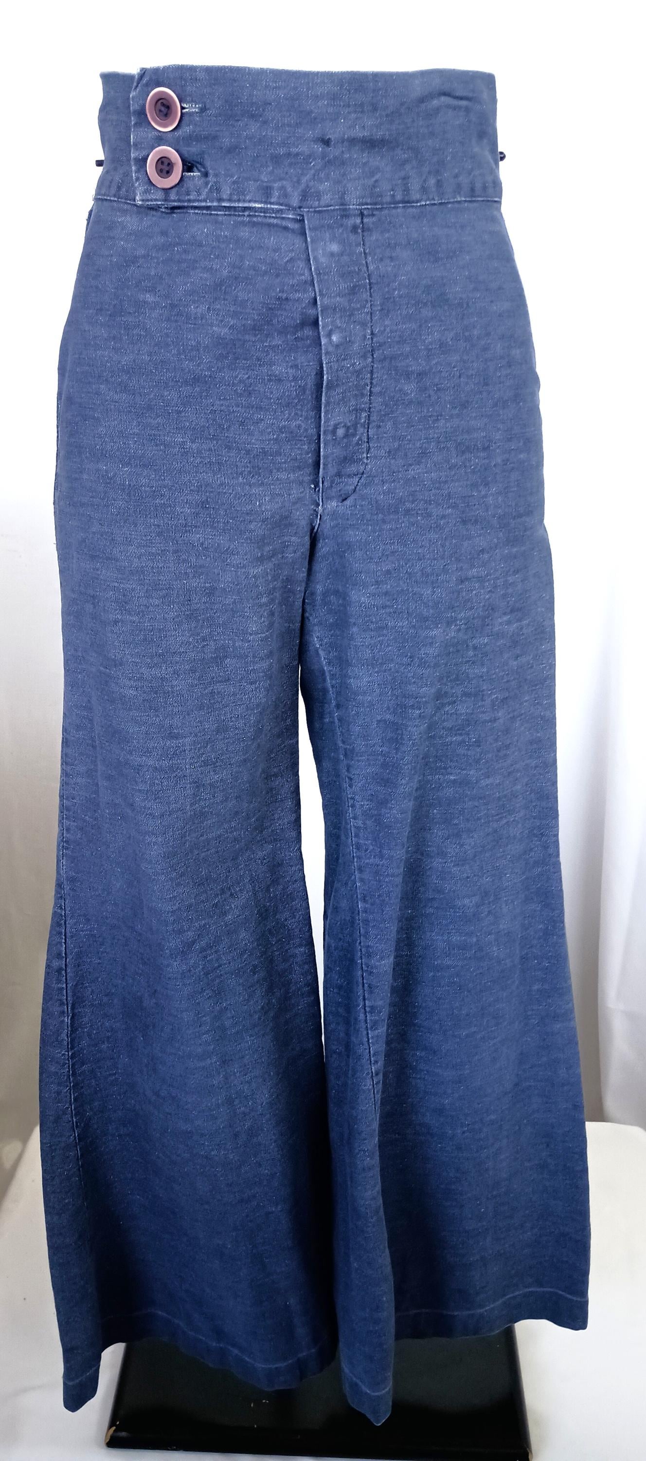 70s Seafarers Jeans - Etsy