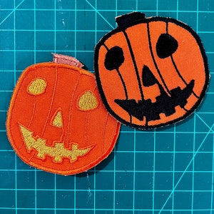 Halloween Jack-O-Lantern Patch
