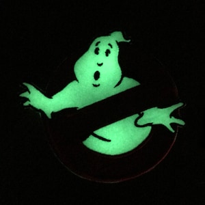 Glow-in-the-Dark Ghostbusters Logo &quot;No Ghost&quot; Patch