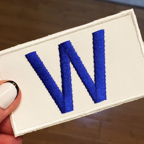 Chicago Cubs 2016 WIN Flag Patch