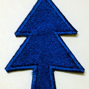 Blue Tree Hat Patch