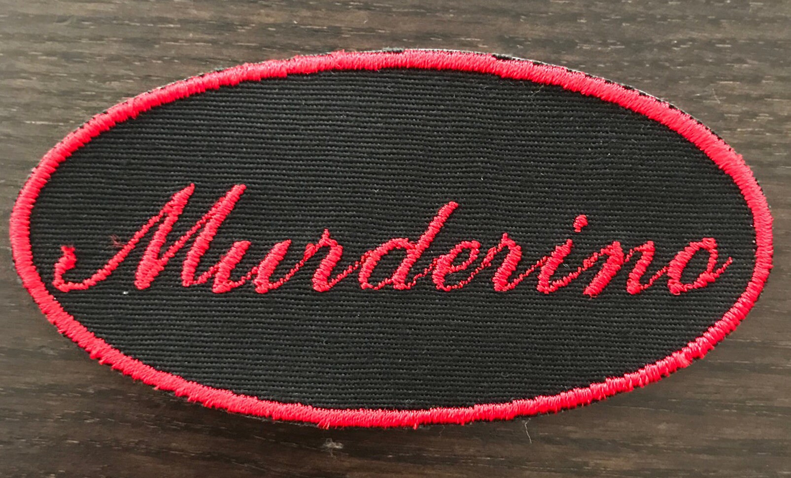 Murderino Name Tag Patch - My Favorite Murder