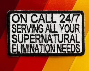 Parche Cazafantasmas de guardia 24 horas al día, 7 días a la semana