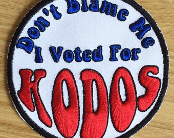 Don't Blame Me . . . American Voting Patch