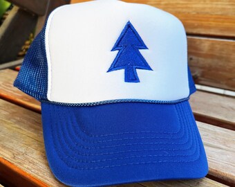 thumbnail image 2 of Dipper Blue Pine Adjustable Baseball Cap - Embroidered Buckle Back Fabric Hat For Men & Women 2 of 14