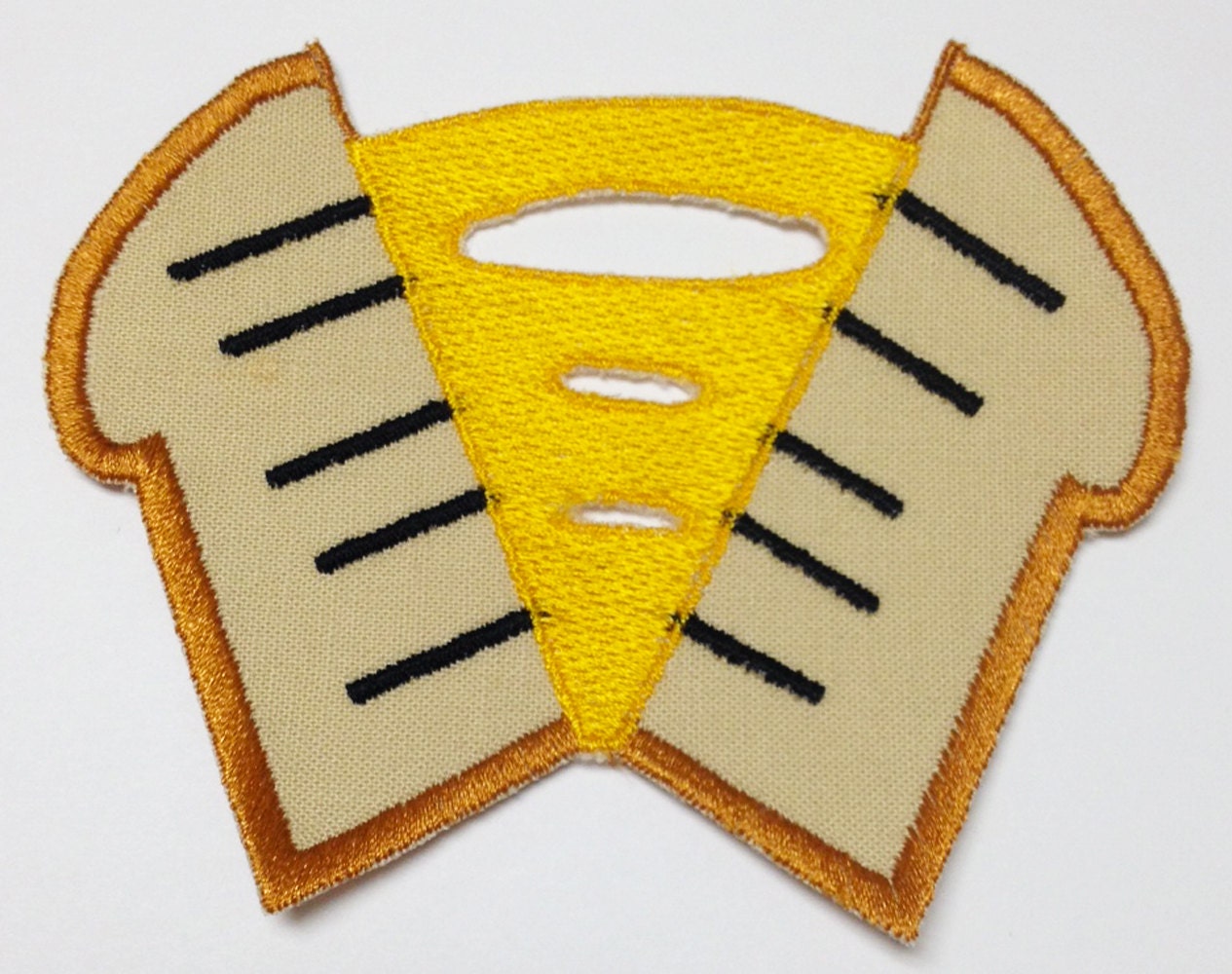 Cheese Sandwich Cutie Mark Patch - MLP:FiM * "Weird" Al Yankovic