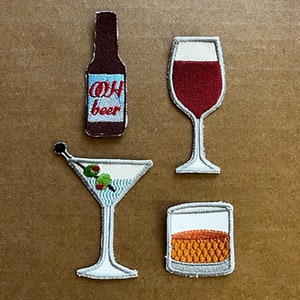 Little Drinks - MINI PATCH SET