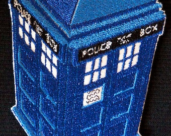 Dr. Who Tardis Logo Patch