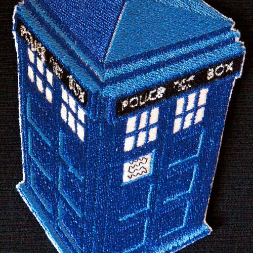 Dr. Who Tardis Logo Patch