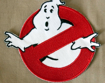 Ghostbusters logo &quot;No Ghost&quot; patch ANY COLOR