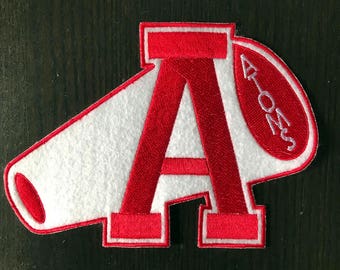 Revenge of the Nerds Adams College Cheerleader Sweater Patch