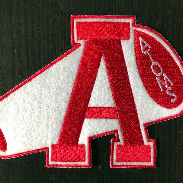 Revenge of the Nerds Adams College Cheerleader Sweater Patch