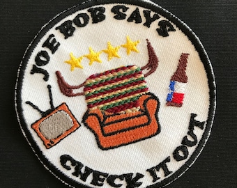 Joe Bob Briggs Says Check it Out Patch