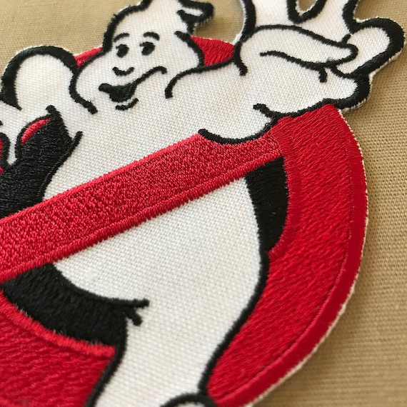 Italy Italian Flag Style Embroidered Ghostbusters No Ghost Iron-On Patch