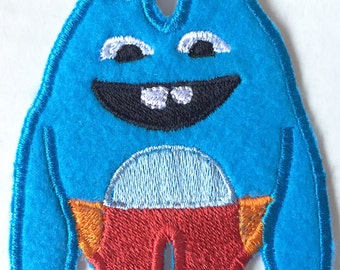 Broad City Abbi&#39;s BINGO BRONSON Plushie Guy Patch