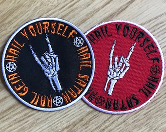 Hail Satan Gein Yourself LPOTL Iron-On Patch
