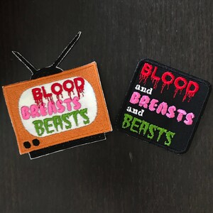 Joe Bob Briggs The Last Drive-In - Blood and Breasts and Beasts Patches