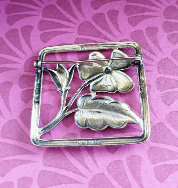 Sterling Silver Brooch - Sterling Silver Jewelry … - image 7